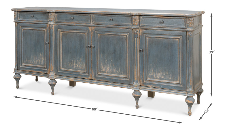 Lilac Sideboard Blue Finish
