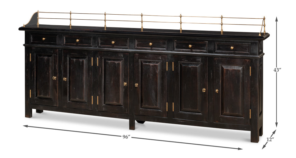 Covent Gardens Sideboard Ebony