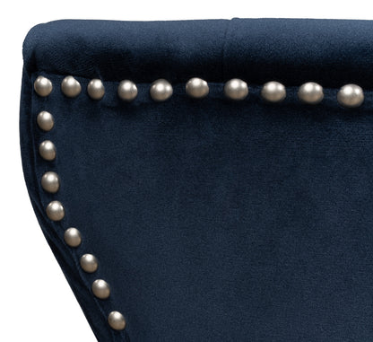 Sophie Side Chair Blue Velvet