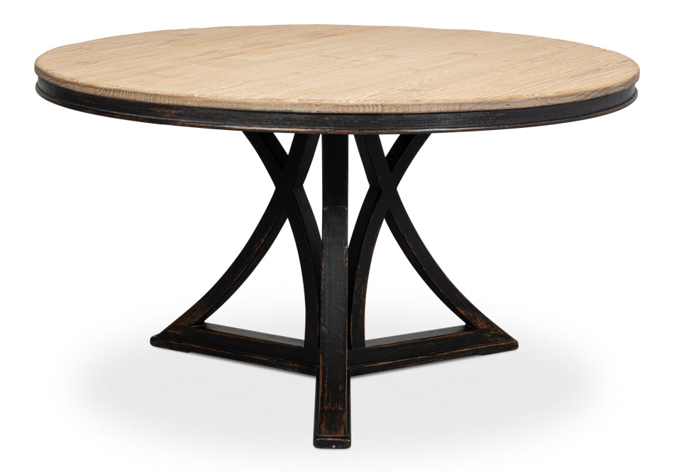 Flying Buttress Dining Tableant. Black