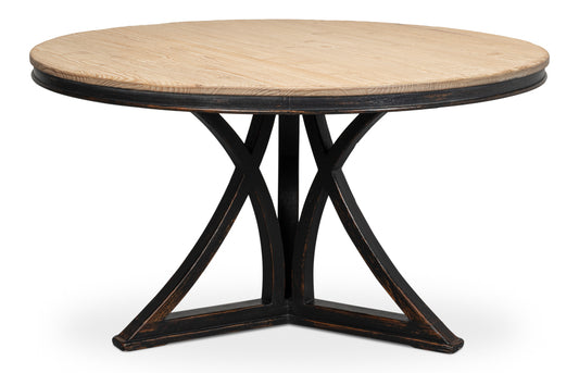 Flying Buttress Dining Tableant. Black