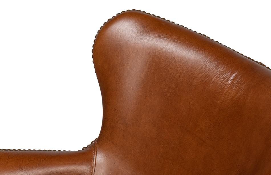 Andrew Jackson Desk Chairhavana Leather
