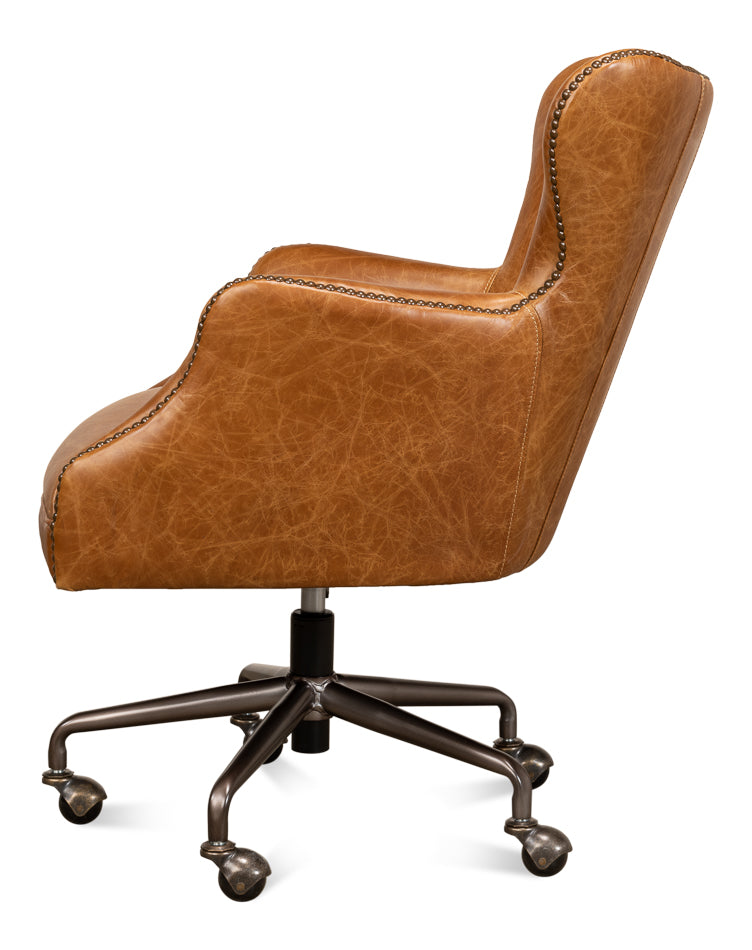 Andrew Jackson Desk Chair Cuba Brown