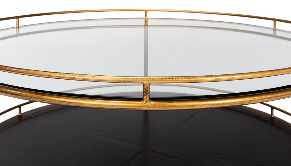 Trolley Round Cocktail Table