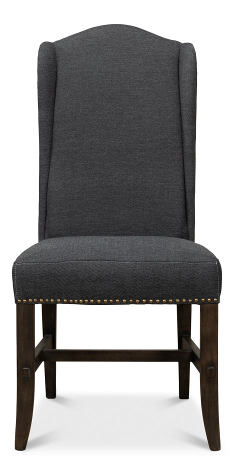 Black High Back Dining Chair