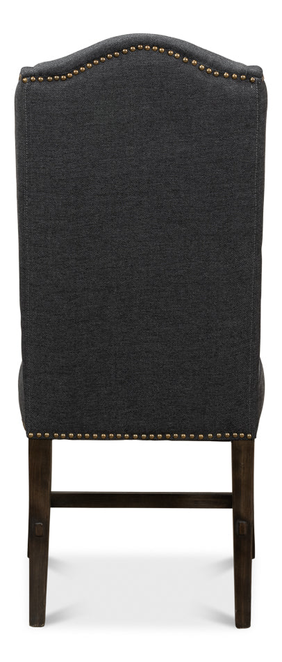 Black High Back Dining Chair