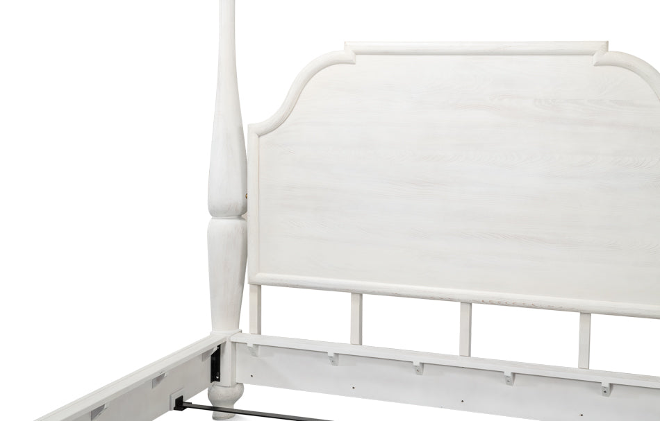 Madeline Bungalow Bed King Bungalow Wht