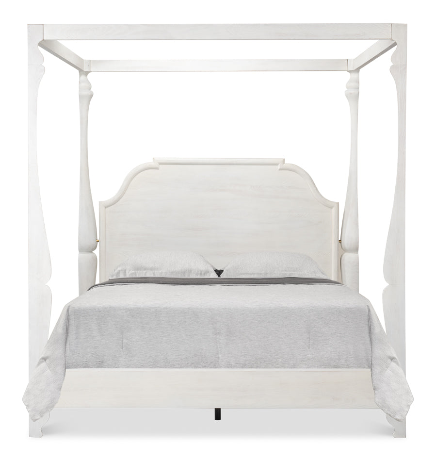 Madeline Bungalow Bed King Bungalow Wht