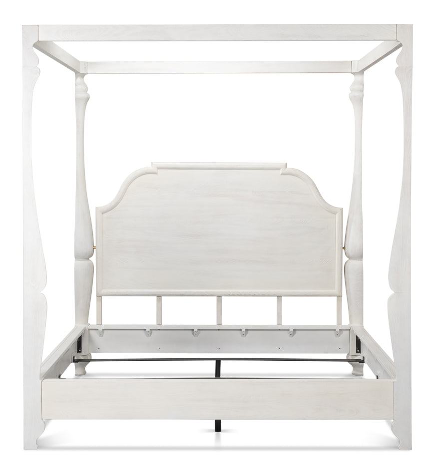 Madeline Bungalow Bed King Bungalow Wht