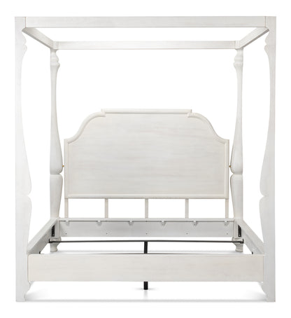 Madeline Bungalow Bed King Bungalow Wht