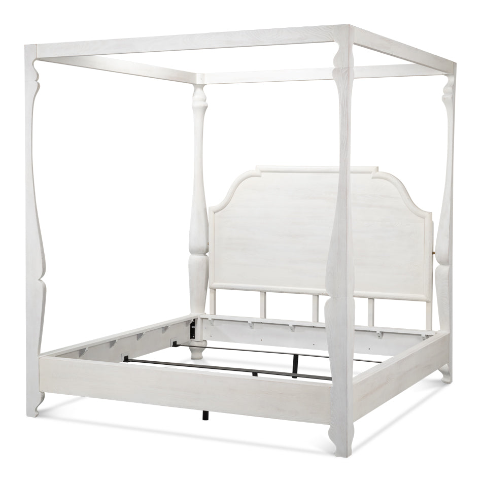 Madeline Bungalow Bed King Bungalow Wht