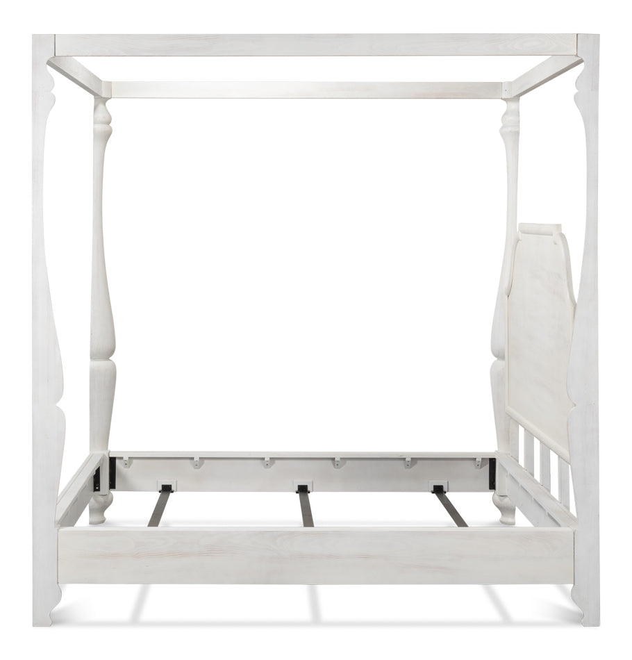 Madeline Bungalow Bed King Bungalow Wht