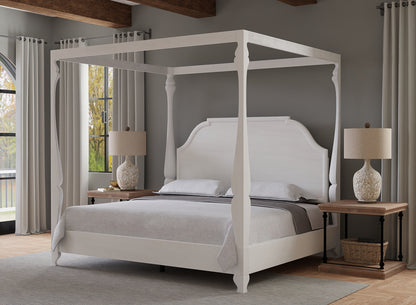 Madeline Bungalow Bed King Bungalow Wht