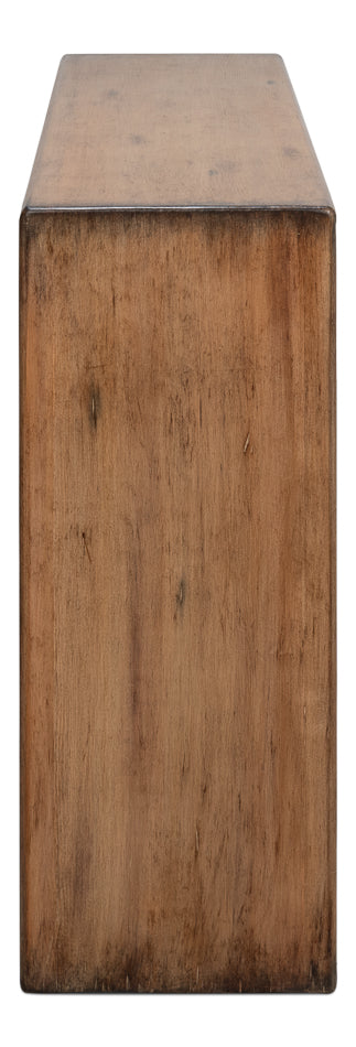 Mantel Console Brown