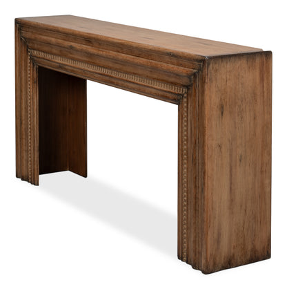 Mantel Console Brown
