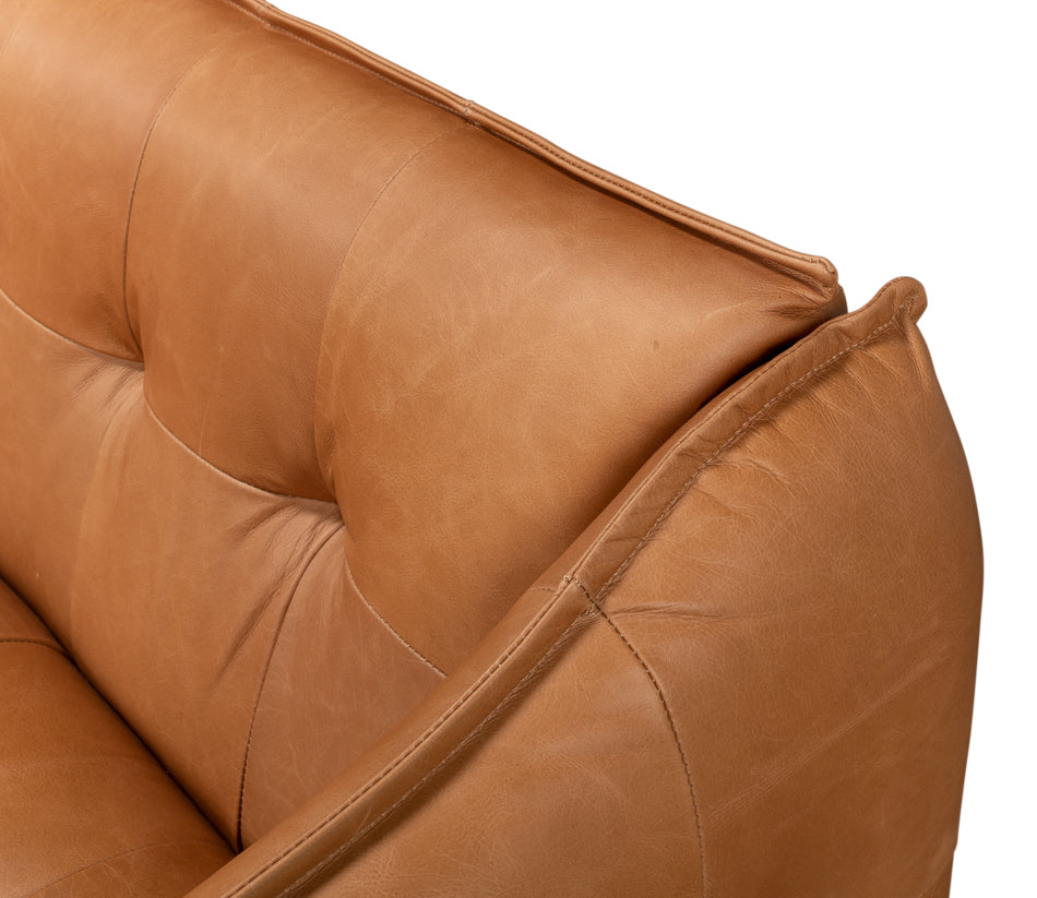 Isaac Leather Sofa