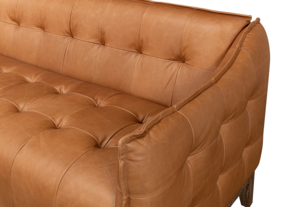 Isaac Leather Sofa