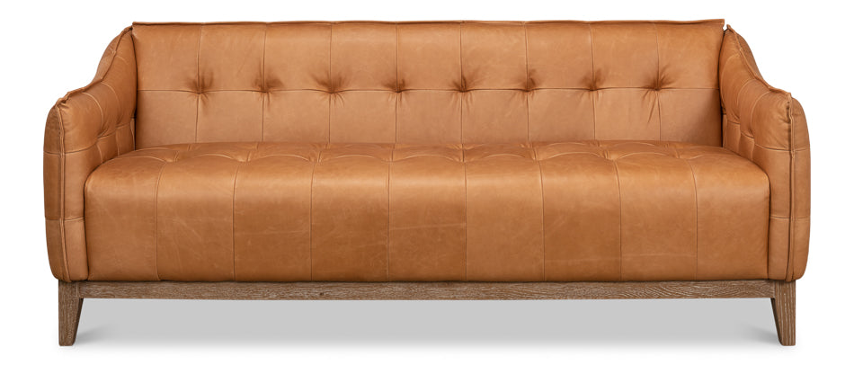 Isaac Leather Sofa