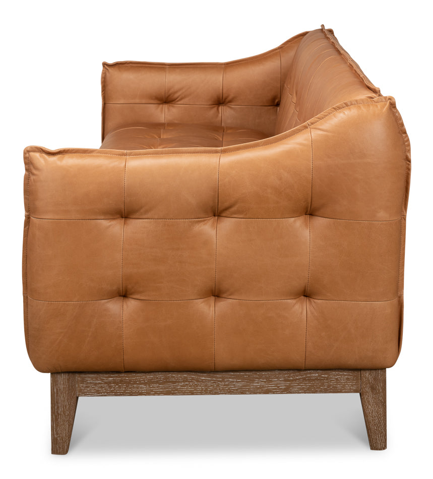 Isaac Leather Sofa