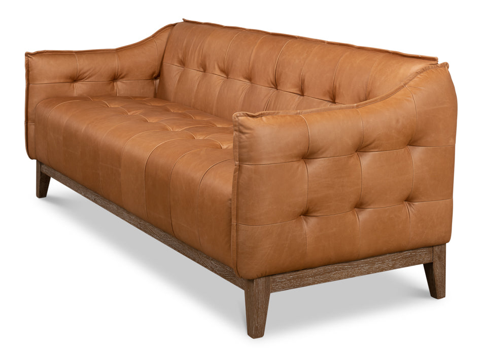 Isaac Leather Sofa