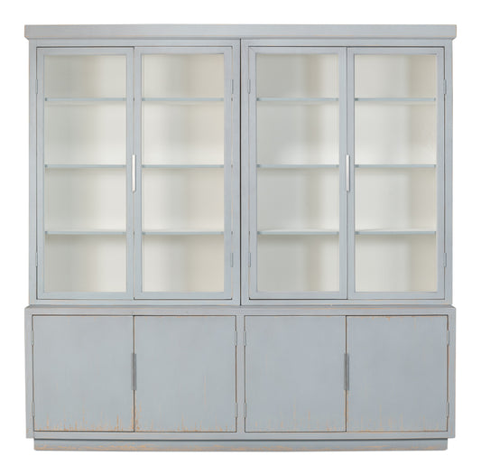 Maldives 4 Door Bookcase Eros Blue