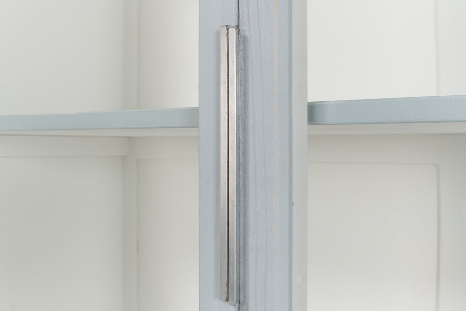 Maldives 4 Door Bookcase Eros Blue