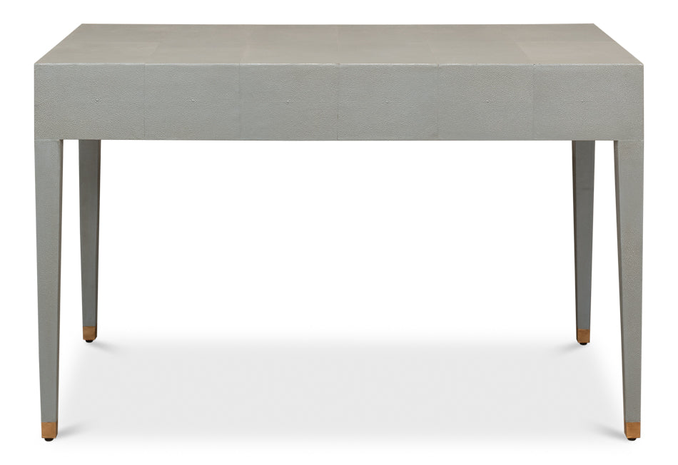 Gabriella Shagreen Desk/Tablestorm Grey