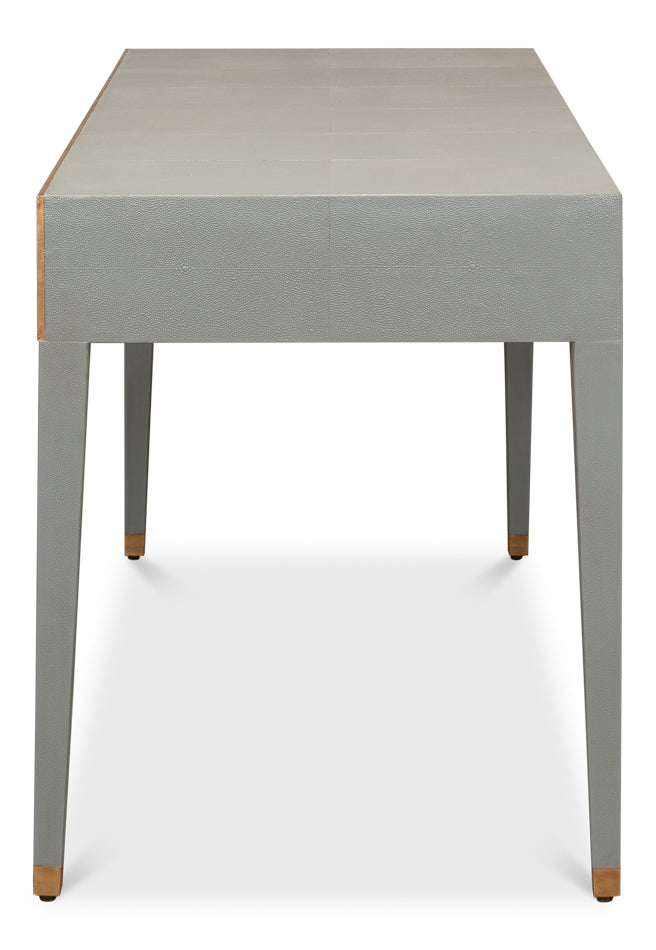 Gabriella Shagreen Desk/Tablestorm Grey