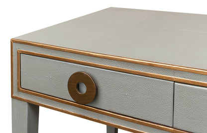 Gabriella Shagreen Desk/Tablestorm Grey