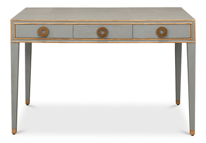 Gabriella Shagreen Desk/Tablestorm Grey