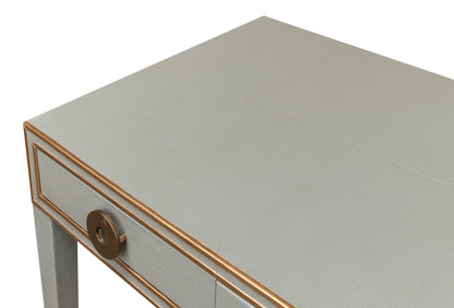 Gabriella Shagreen Desk/Tablestorm Grey