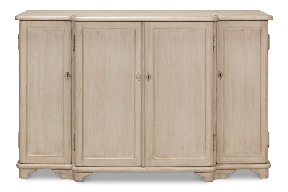 Entree' Sideboard Stone Grey Finish