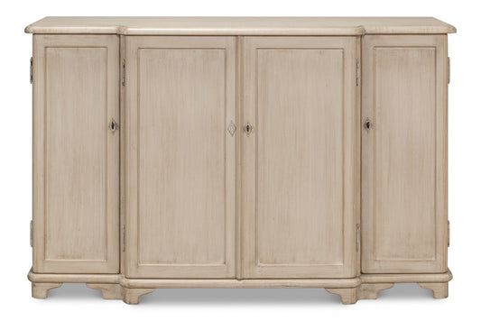 Entree' Sideboard Stone Grey Finish