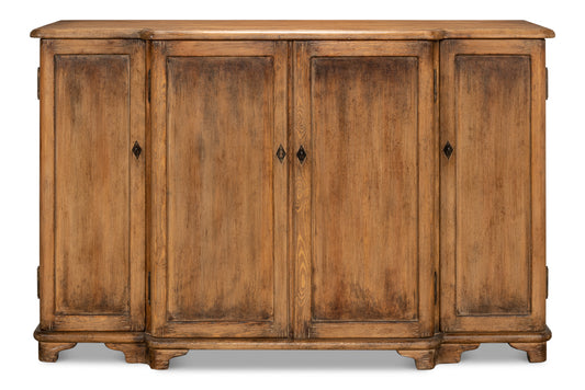 Entree' Sideboard Brown Finish