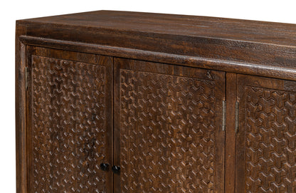Battle Chainmail 4 Door Sideboard