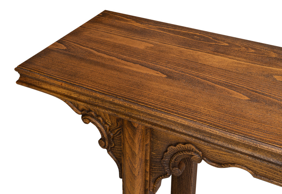 Equestrian Console Table