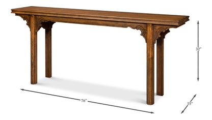 Equestrian Console Table