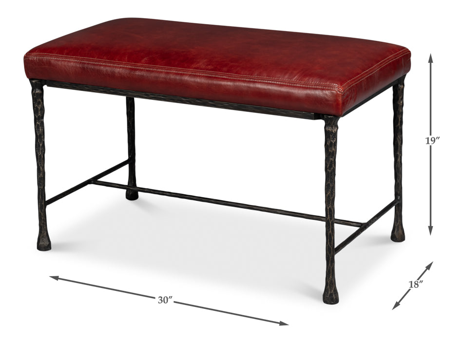Kings Road Bench Leather