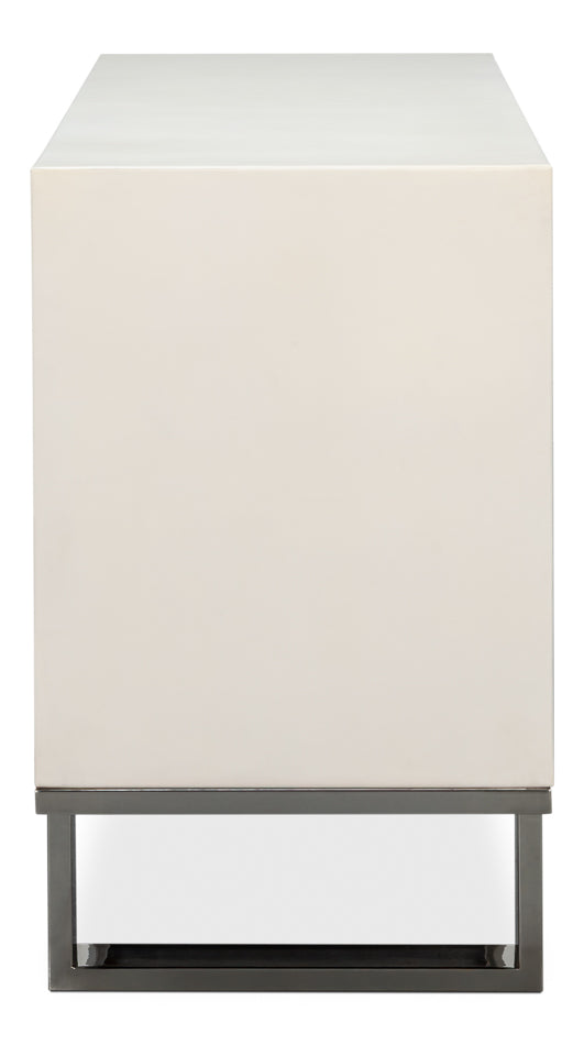 Bronzini Credenza Smallembossed White