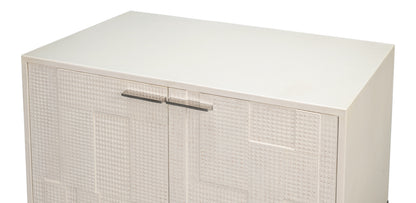 Bronzini Credenza Smallembossed White