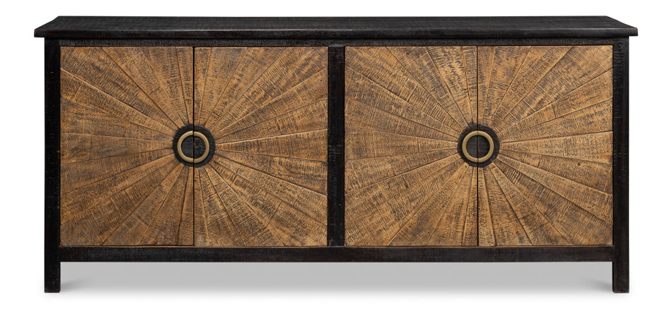 Centrum Four Door Sideboard
