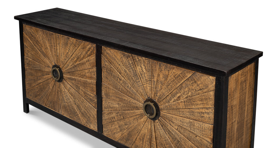 Centrum Four Door Sideboard