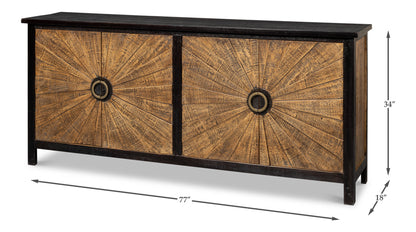 Centrum Four Door Sideboard