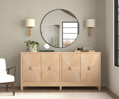 Rayon Four Door Sideboard