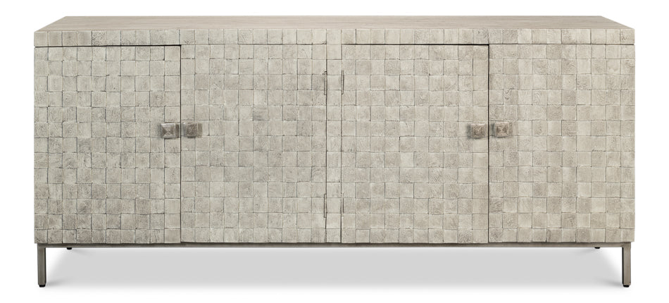 Cubist Four Door Sideboard