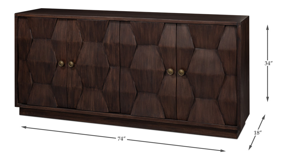 Preston Four Door Sideboard