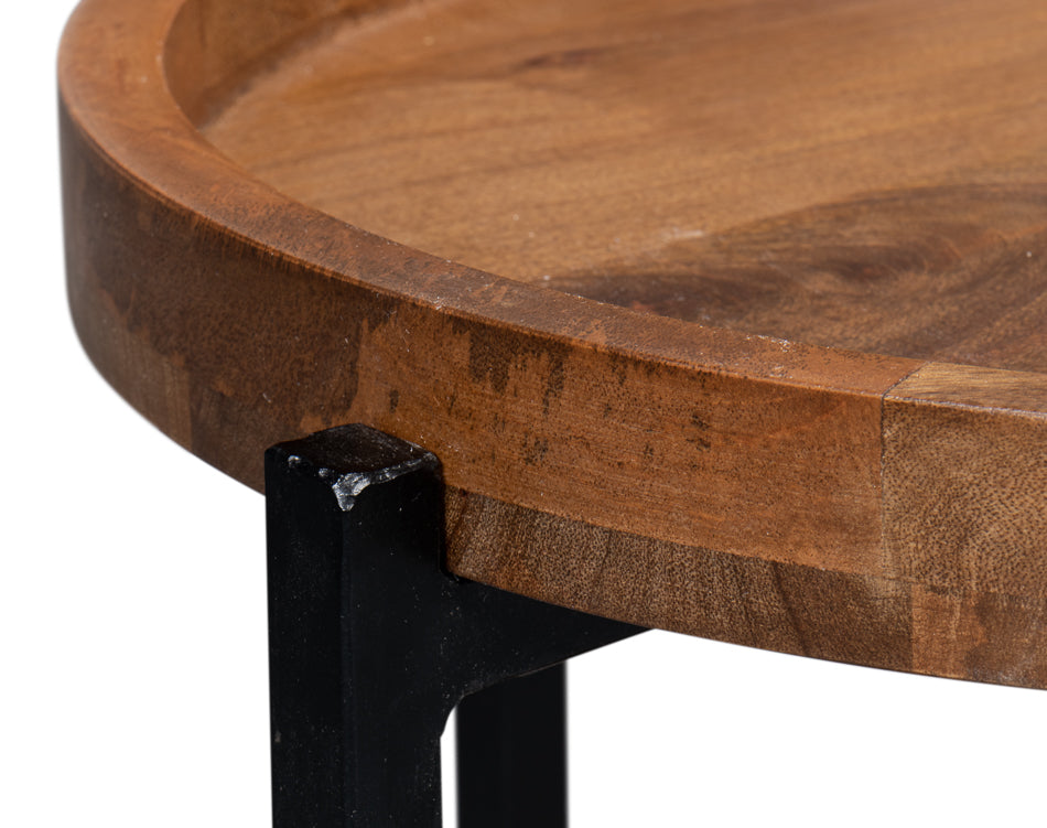 Profile Round End Table
