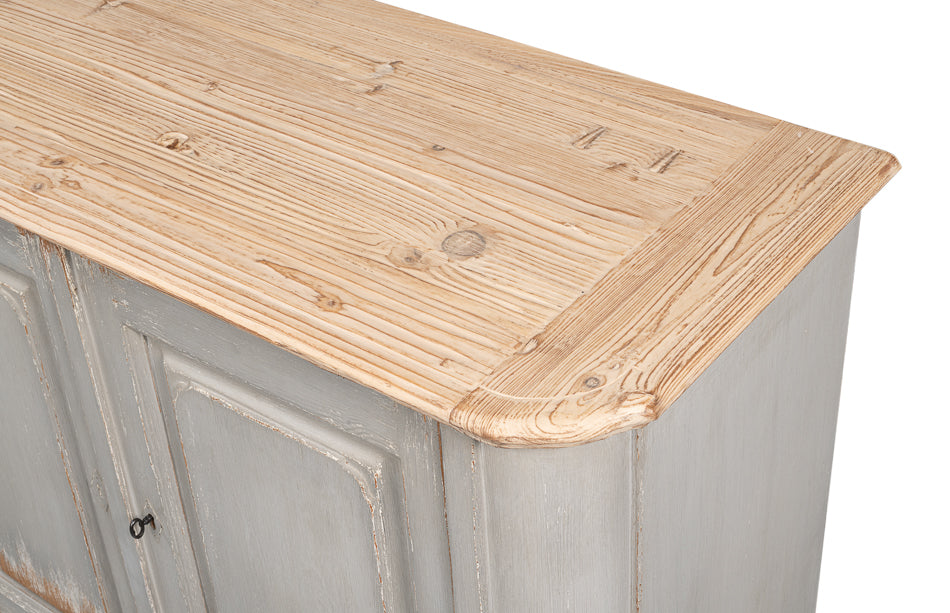Karlsson Antique Swedish Grey Sideboard