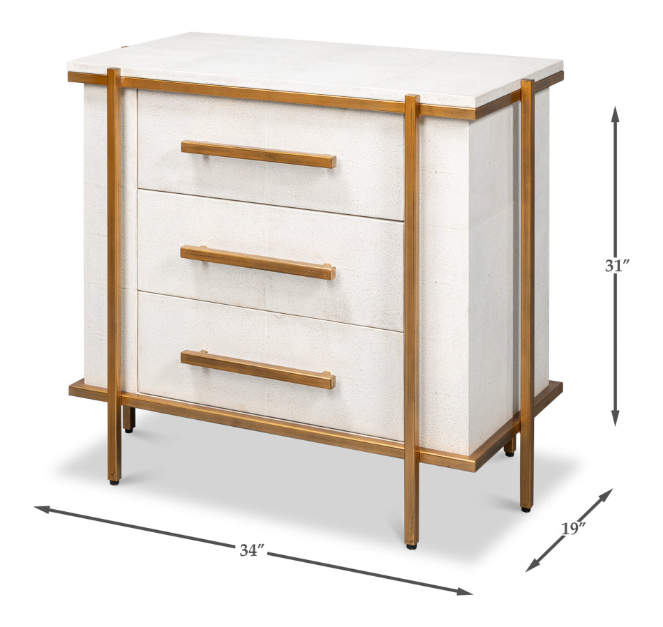 Blakely Night Stand Osprey White