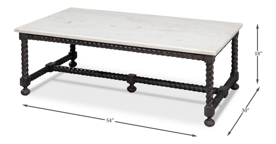 Barley Cocktail Table